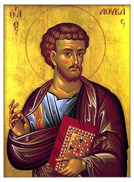 icon of Saint Luke